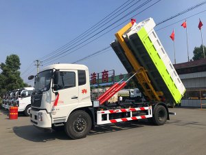 拉臂式垃圾車關注-這件事，習近平和你一樣一直在努力著